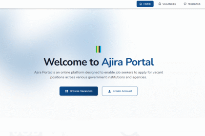 ajira portal dashboard - habarizone